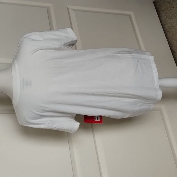 True Religion 'play nice and communicate' white blue letter graphic tee large - Picture 4 of 10